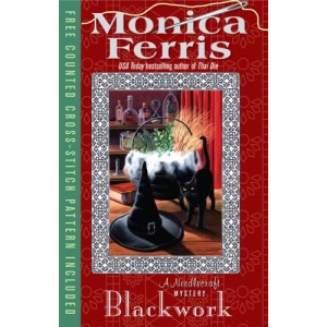 Blackwork [With Counted Cross-Stitch Pattern] (Needlecraft Mysteries (Berkley Hardcover))