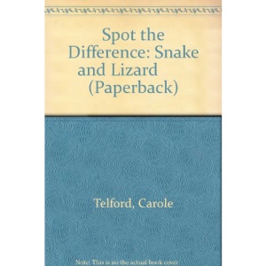 Spot the Difference: Snake and Lizard (Paperback)