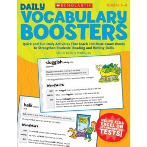 Daily Vocabulary Boosters: Quick and Fun Daily Activities That Teach 180 Must-Know Words to Strengthen Students' Reading and Writing Skills (Teaching Resources)