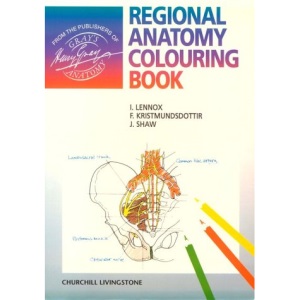 Regional Anatomy Colouring Book