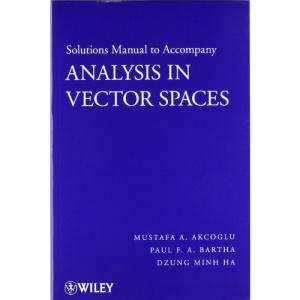 Analysis in Vector Spaces Set