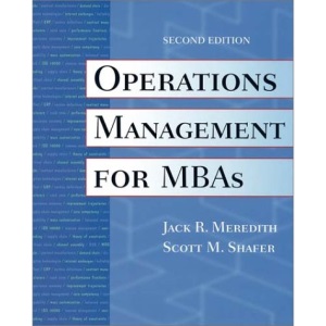Operations Management for MBAs
