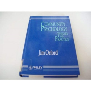Community Psychology: Theory and Practice