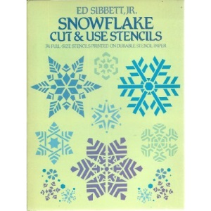 Snowflake Cut and Use Stencils