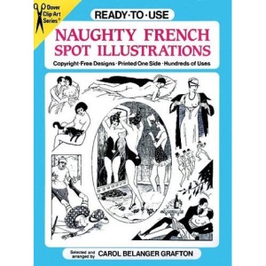 Ready-to-Use Naughtie French Spot Illustrations (Dover Clip Art)