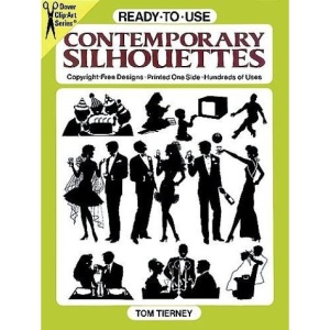 Ready-to-Use Contemporary Silhouettes: Clip Art (Dover Clip Art)