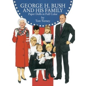 George Bush and His Family Paper Dolls in Full Colour