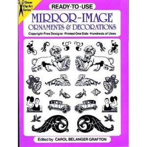 Ready-to-Use Mirror-Image Ornaments and Decorations (Clip-Art)