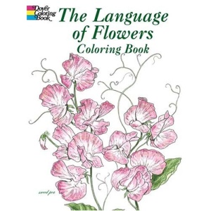The Language of Flowers Coloring Book (Dover Pictorial Archives)