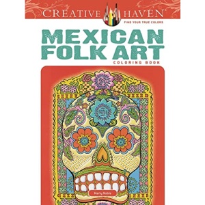 Creative Haven Mexican Folk Art Coloring Book