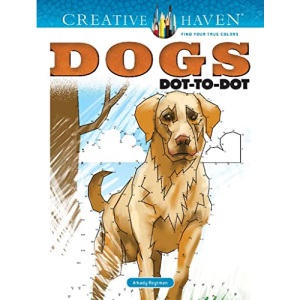 Creative Haven Dogs Dot-to-Dot