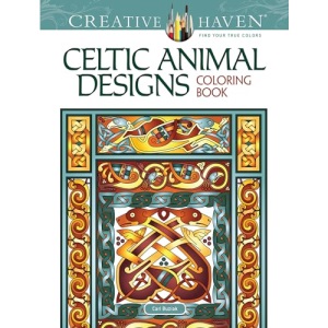 Creative Haven Celtic Animal Designs Coloring Book