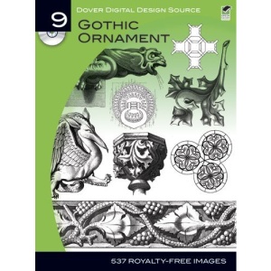 Gothic Ornament (Dover Digital Design Source Books)- copyright free images