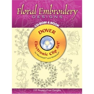 Floral Embroidery Designs (Dover Pictorial Archives)