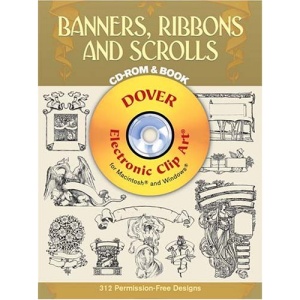 Banners,Ribbons & Scrolls CD Rom/BK