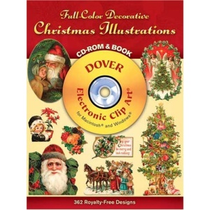 Full-Color Decorative Christmas Ill (Dover Full-Color Electronic Design)