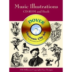 Music Illustrations (Electronic Clip Art) (Dover electronic clip art)