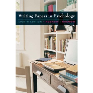 Writing Papers in Psychology