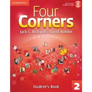 Four Corners Level 2 Full Contact with Self-study CD-ROM: Four Corners Level 2 Student's Book with Self-study CD-ROM