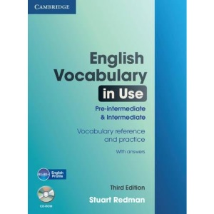 English Vocabulary in Use Pre-intermediate and Intermediate with Answers and CD-ROM