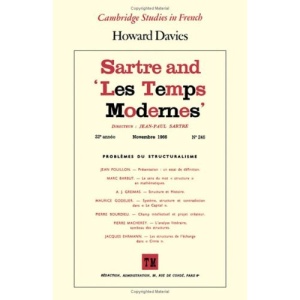 Sartre and 'Les Temps Modernes' (Cambridge Studies in French)