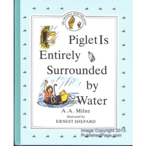 Cn Pooh 12-Copy Slipcase #08: Ams - Piglet Is Entirely Surrounded by Water