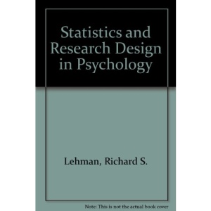 Statistics and Research Design in Psychology