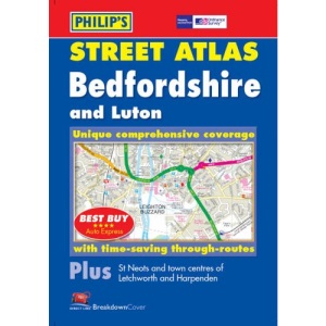 Philip's Street Atlas. Bedfordshire