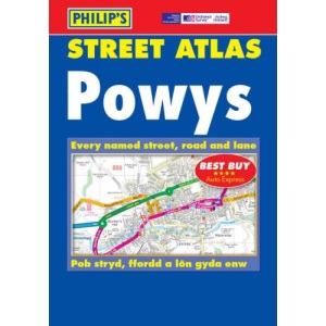 Philip's Street Atlas Powys: Pocket
