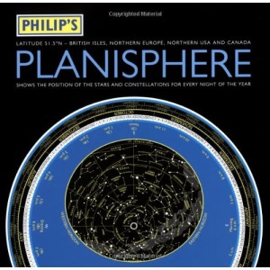 Philip's Planisphere: Northern 51.5 Degrees - British Isles, Northern Europe Northern USA and Canada (Philip's Astronomy)