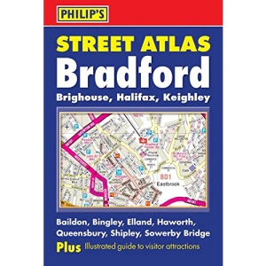 Philip's Street Atlas Bradford: Brighouse, Halifax, Keighley