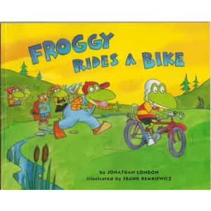 Froggy Rides a Bike