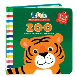 Zoo: Book, Puzzle, Flash Cards [With Flash Cards and Puzzle] (Little Scholastic)