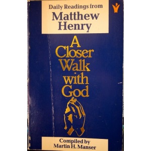 Closer Walk with God