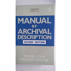 Manual of Archival Description (British Library R & D report)