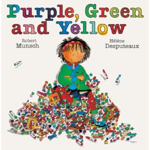 Purple, Green and Yellow