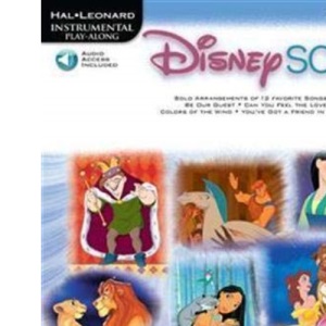 Disney Solos Violin Book: Sheet Music for Violin (Includes Online Access Code): Instrumental Play-Along