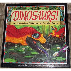 Dinosaurs!: A Spot-The-Difference Puzzle Book
