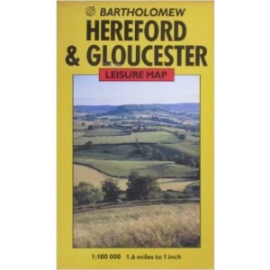 Great Britain Leisure Maps: Hereford and Gloucester