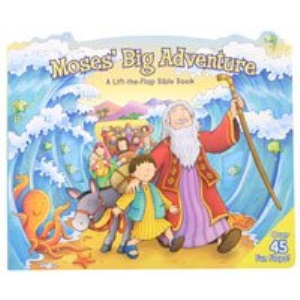 Brown Watson Moses Big Adventure - A Lift-the-Flap Bible Book