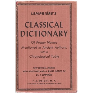 Classical Dictionary of Proper Names in Ancient Authors