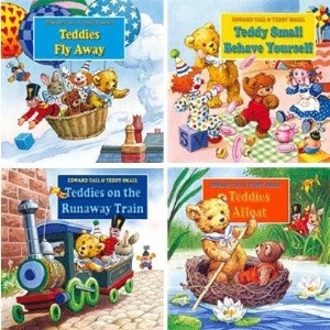Edward Tall & Teddy Small Board Book 4 PER PACK (A895)