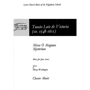 Missa O Magnum Mysterium: (Mass for 4 Voices) (The Chester Books of Motets)