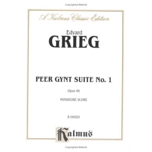 Peer Gynt No. 1, Op. 46: Miniature Score, Miniature Score (Kalmus Edition)