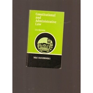 Constitutional and Administrative Law (M & E Handbooks)