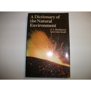 A Dictionary of the Natural Environment
