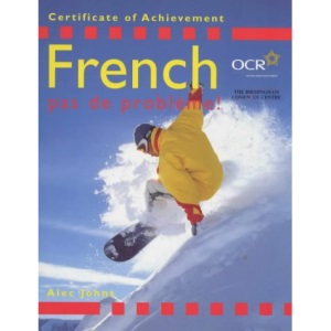 Certificate of Achievement French: Pas de Probleme!