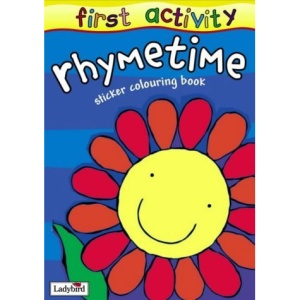 First Activity Rhymetime Sticker Colouring Book (First Focus Sticker Colouring)