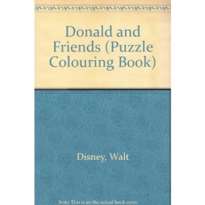 Donald and Friends (Puzzle Colouring Book)