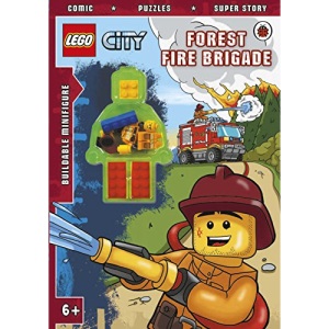 LEGO CITY: Forest Fire Brigade Activity Book with minifigure